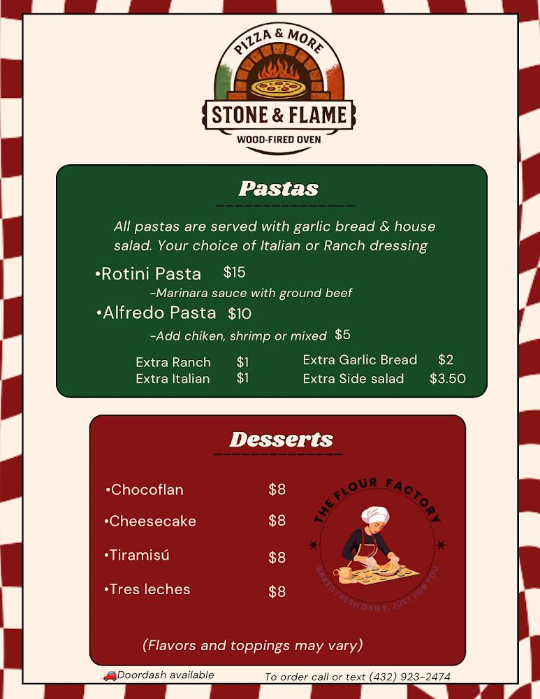 Stone & Flame Menu image 2